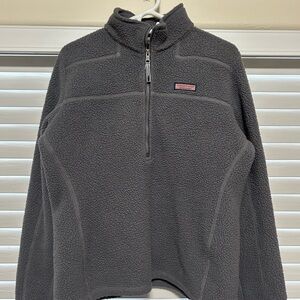 Women’s Grey Fleece Quarter Zip
